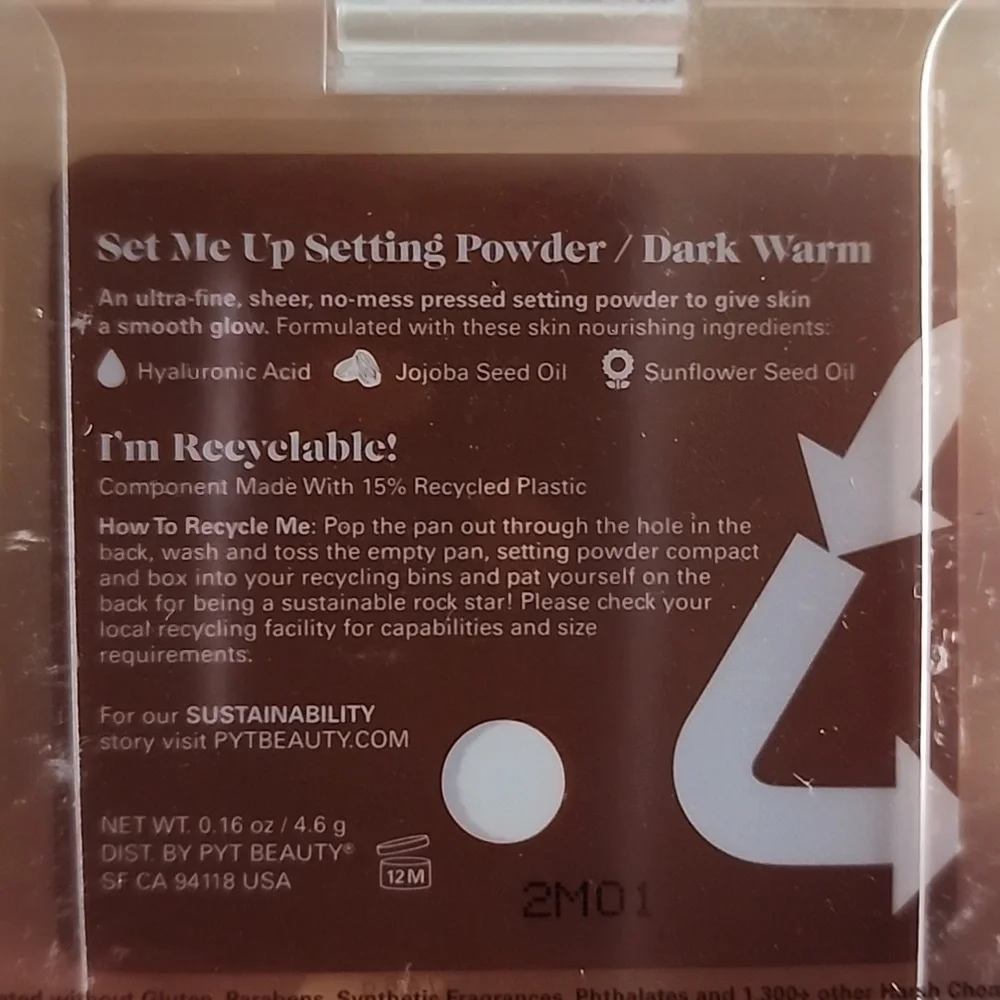 PYT BEAUTY Set Me‎ Up Setting Powder in Dark Warm